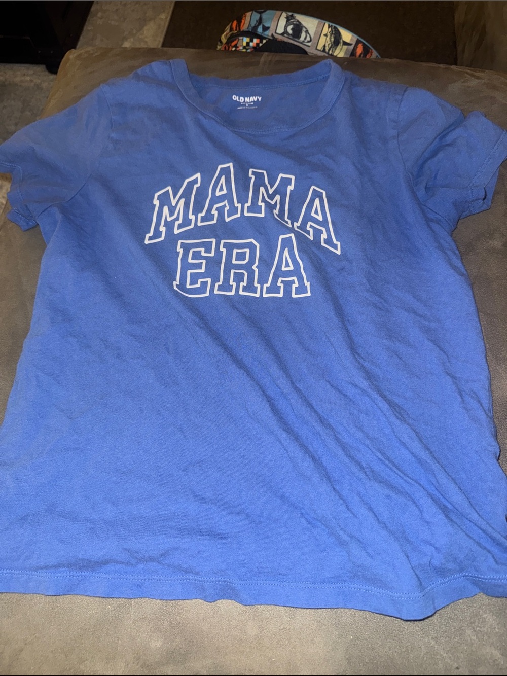 Old Navy Blue 'MAMA ERA' Graphic Tee for Kids